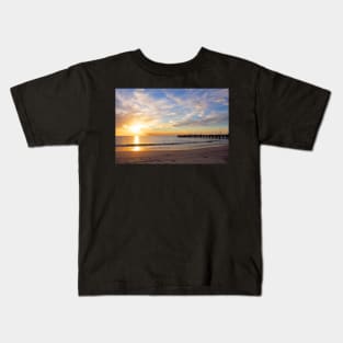 Winter Sunset - Woodman Point, Western Australia Kids T-Shirt